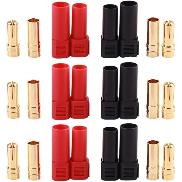 Conectores Amass XT150 Set 6 Pares 60A Alta Corriente RC