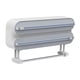 thumbnail image 2 of Dispensador de film transparente, soporte para almacenar film de alimentos, cortador multiusos para film plástico. Gris, 2 of 5
