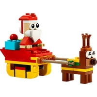 Juego De Bolsas De Plástico Toy Lego Creator Papá Noel 30670
