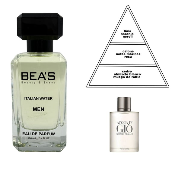Perfume Beas Italian Water Hombre Edp 100 Ml