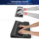 thumbnail image 4 of Reposamuñecas Laokiiy ergonómico para teclado, negro, 4 of 7