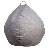 Máxima Design - Pouf Pera Infantil Gris Omega 60X50X50