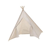 Magideal - Tienda De Campaña Para Niños, Cabaña De Juguetes Para Niños, Tienda De Campaña India Portátil Para Jugar En Cumpleaños, Parques, Barbacoas, Fiestas En Blanco