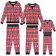 thumbnail image 1 of INSPIRE CHIC Conjunto de Pijamas a Juego para la Familia de Navidad de Manga Larga con Reno y Nieve Xmas Ropa de Dormir Familiar Conjunto de Salón [Mujeres] 2XL Rojo, 1 of 6