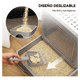 thumbnail image 5 of Arenero Gato Belug Cerrado Baño Sanitario Con Tapa Y Pala Grande Gris, 5 of 5