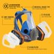 thumbnail image 3 of Máscara Respiratoria BEESAFETY RF-610 de Cara Completa con Filtros A1 P2, 3 of 6