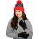 thumbnail image 2 of Set de Gorro y Guantes Táctiles Disney Minnie Mouse, 2 of 8
