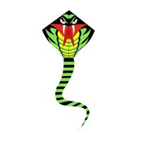 Magideal - Cometa De Juguete Con Forma De Serpiente, Colorida, Fácil De Volar, De Una Sola Línea, Tamaño Grande, Ideal Para Principiantes, Viajes, Niños Y Adulto 1 Mx08 X 82 M