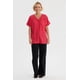 thumbnail image 4 of Polera Mujer Lisa Abotonada Fucsia, 4 of 4