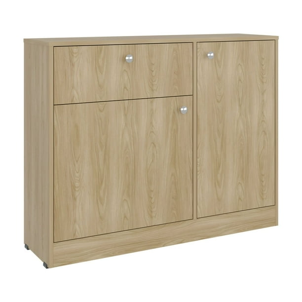 Comoda 2 Puertas 80X100X30,2 Cm Café Claro
