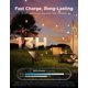 thumbnail image 5 of Luces solares decorativas para exterior Govee de 10 m RGBICW Bluetooth, 5 of 9