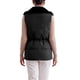 thumbnail image 3 of INSPIRE CHIC Chaleco Acolchado para Mujer con Cuello de Solapa de Felpa, Doble Botonadura, Grande, Negro, 3 of 6