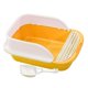 thumbnail image 2 of Caja De Arena Para Gatos Con Pala Desmontable Alta Bandeja De Arena Para Gatos Inodoro Para Gatos Amarillo Grande, 2 of 5