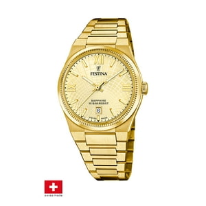 Reloj F20057/2 Festina Swiss Dorado Hombre Rive Collection