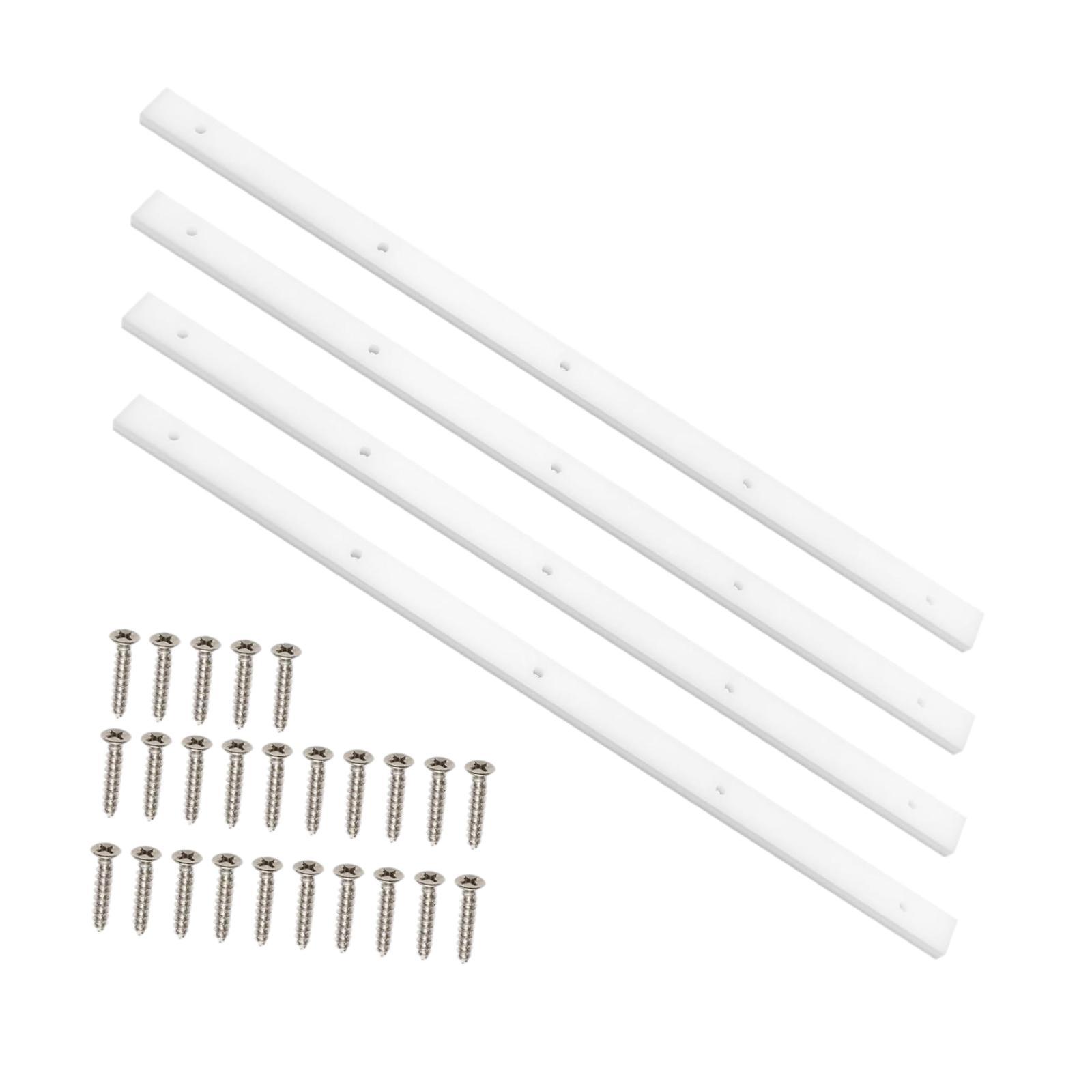 Magideal - Carro Transversal De 4 Piezas Para Sierras De Mesa, Guía De De Mesa Para Ranura De Inglete De 3/4"" X 3/8"", Riel Deslizante, Barra De