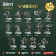 thumbnail image 5 of Set de 14 miniaturas Wildspire Warriors de 28 mm, 5 of 9