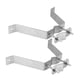 thumbnail image 2 of Kit De Accesorios Para Soporte De Pared De Antena De 4" Para Exteriores Con 2 Soportes De Mordaza En V, 2 of 6