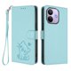 thumbnail image 1 of Funda de Gato tipo Libro para Xiaomi Redmi Note 17 Pro 5G, Verde Claro, 1 of 6