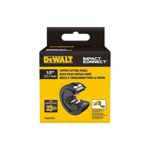 Rueda Cortadora De Cobre Para Tubo Dewalt Impact Connect De 1/2 Pulgada