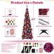 thumbnail image 2 of Árbol de Navidad N&T NIETING desplegable de 5 pies con luces y 30 bolas, 2 of 8