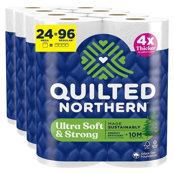 Papel higiénico Quilted Northern Ultra Soft 24 rollos mega