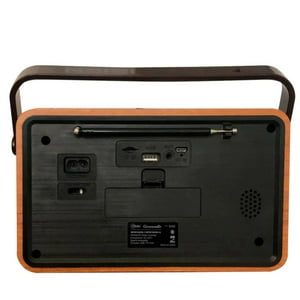 Mlab - Radio Parlante Bluetooth Aux Usb Fm Am Sw Vintage Grosseto