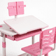 thumbnail image 2 of Escritorio Infantil Rosado Con Silla Ergonomica, 2 of 8