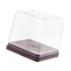 thumbnail image 5 of Caja De Almacenamiento Para Tetera, Vitrina Transparente Para Mesa Auxiliar, Sala De Estudio, Oficina, Base Marrón, 5 of 5