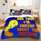 thumbnail image 1 of 3pcs Bedding set Bedding Cushion Cover Tweetybird Printed Pattern Bedding Set Super Soft And Comfortable Breathable Duvet Cover, 1 of 1