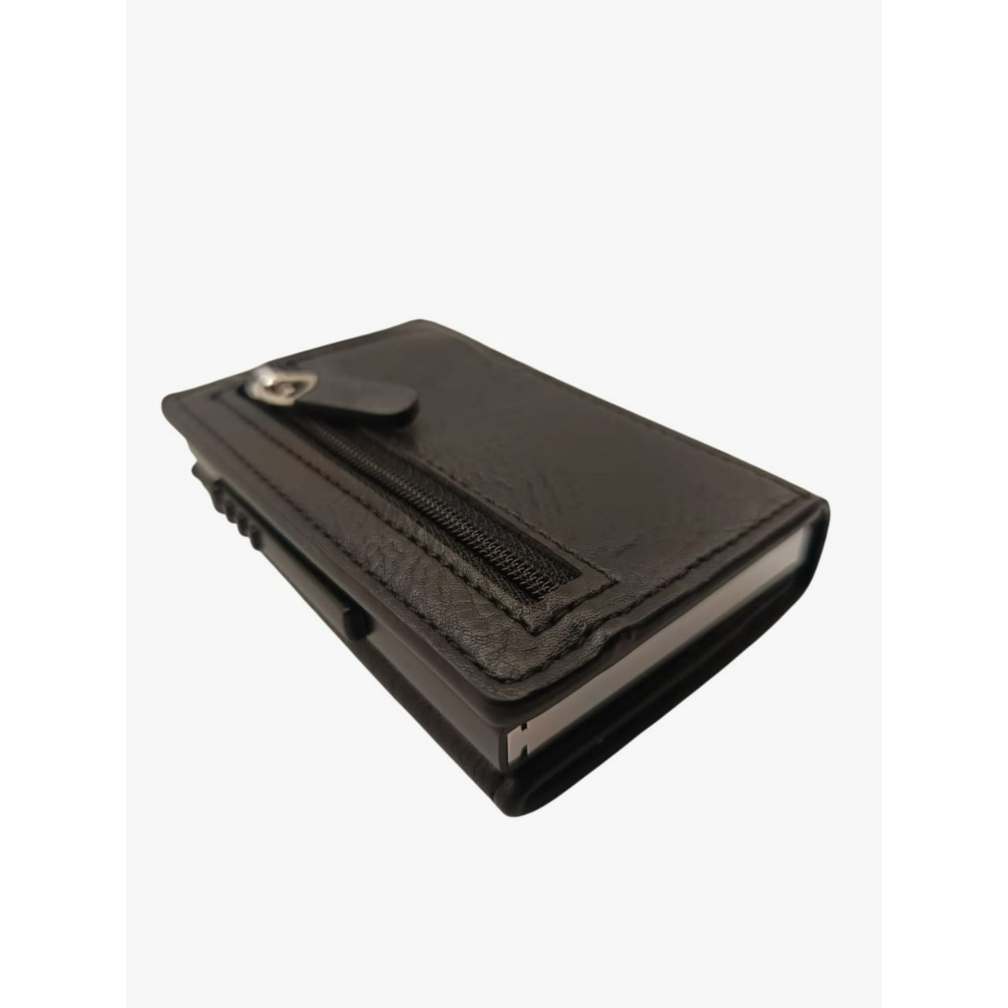 Pios - Billetera Y Tarjetero Rfid Anti-clonación Con Cierre Magnético Y Monedero