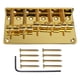 thumbnail image 3 of Llave de 5 tornillos de puente de silla para el reemplazo de bajo eléctrico de 5 cuerdas dorado, 3 of 3