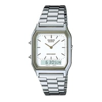 Reloj Analogo-Digital Platado Casio Aq-230A-7D