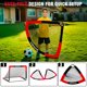 thumbnail image 4 of Arco de fútbol BORNEW 4 x 3 pies portátil, set de 2 unidades, 4 of 6