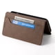 thumbnail image 2 of Funda tipo cartera con bloqueo RFID para Xiaomi Poco C71 4G Con tapa abatible, portatarjetas, cierre magnético, TPU y soporte Marrón, 2 of 6