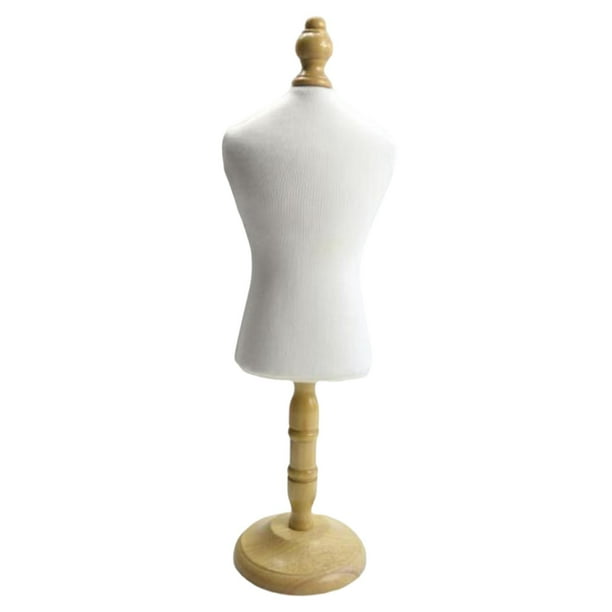 Estante de exhibición de la cadena de la joyería del soporte de exhibición del vestido de la muñeca de la moda para los ornamentos de la decoración de S