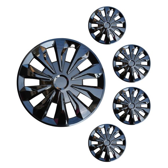 Tapacubos Aiqiying 41 cm ABS 4 unidades para llanta de acero