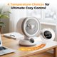 thumbnail image 4 of Combo de calentador y ventilador OYLUS Escritorio portátil 2 en 1 de 1500 W, 4 of 8