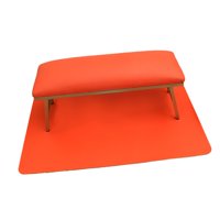 Ioensy - Almohada Y Tapete De Mano Para Decoración De Uñas, Juego De Alfombrillas Para Decoración De Uñas, Para El Hogar, Brazo, Uñas, Color Naranja