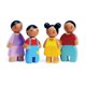 thumbnail image 1 of Muñeca de madera Family Tender Leaf Toys Sunny, juego de 4 unidades para mayores de 3 años, 1 of 5