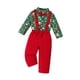 thumbnail image 5 of Trajes De Caballero Con Pajarita Trajes Navideños Para Niños Festivales Infantiles Manga Larga Botón, 5 of 5