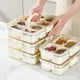 thumbnail image 3 of Bandeja para servir comida MineSign, caja dividida para aperitivos con asa, 3 of 3