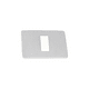 thumbnail image 2 of Interruptor Simple aluminio/blanco Orion, 2 of 2