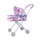 thumbnail image 2 of Cochecito De Mu?ecas Plegable Interactivo De Desarrollo Con Ruedas De Doble Fila, Color Violeta, 2 of 5