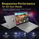 thumbnail image 3 of Portátil HP Chromebook 14 HD de 14 pulgadas Intel Celeron N4120 de 4 GB 224 GB, 3 of 9
