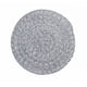 thumbnail image 1 of Individual Deco Individual PET Grey/Black Diseño Moderno Lavable 0,35x0,35 mts, 1 of 2