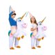 thumbnail image 2 of Disfraz Inflable de Unicornio - para Niños Desde - 4 Años - Hasta Talla Adulto de - 1.90 Metros, 2 of 3