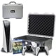 thumbnail image 1 of Funda rígida de viaje Luck&Link para PlayStation 5, color negro, 1 of 6