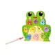 thumbnail image 1 of Juguetes De Madera Juego De Pesca Clasificación De Colores Montessori Para Niños Regalos De Fiesta De Bebé Rana, 1 of 3