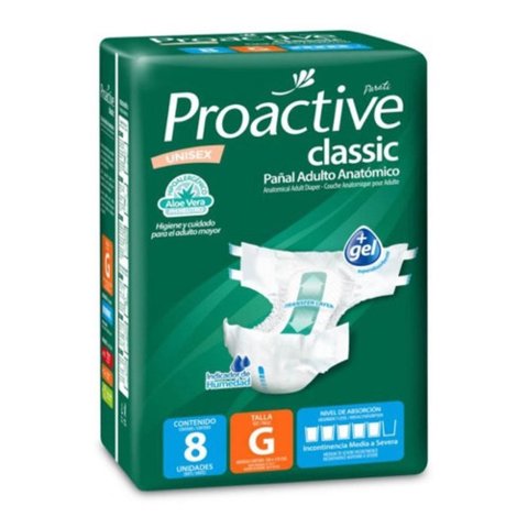 Prodesa - Pañales Para Adultos Proactive G X 8 U
