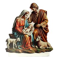 Bothyi - Estatua De La Virgen María Y Jesús, Regalos, Figuras De La Natividad De Navidad Para Mesa